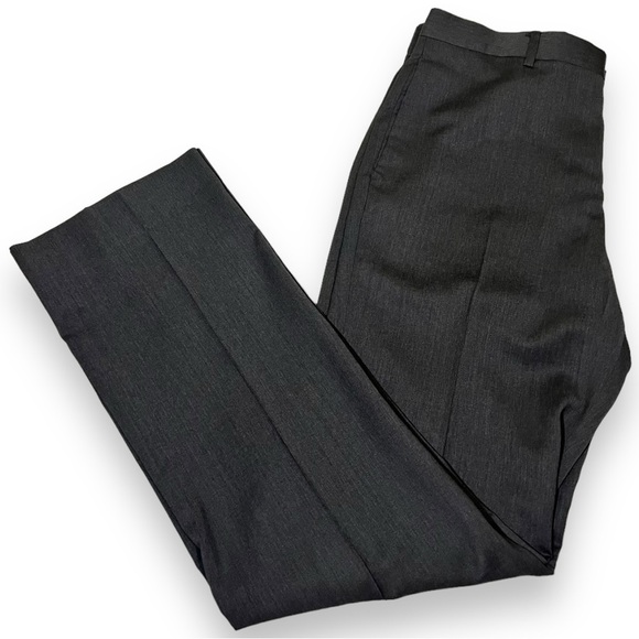 Banana Republic Men’s Italian Wool Dress Pants Charcoal Size 35 X 36 - Picture 1 of 7